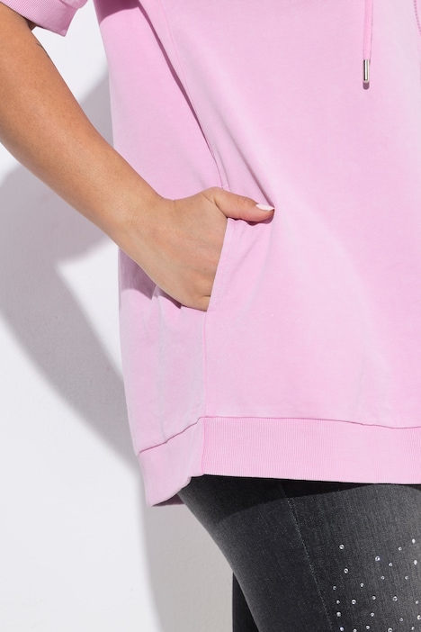 Sweatjacke, Loose Fit, COOL GIRL Frottee-Schriftzug