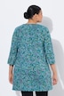 Longshirt, Paisley, Rundhalsausschnitt, 3/4-Arm