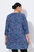 Paisley Bloom 3/4 Sleeve Knit Tunic