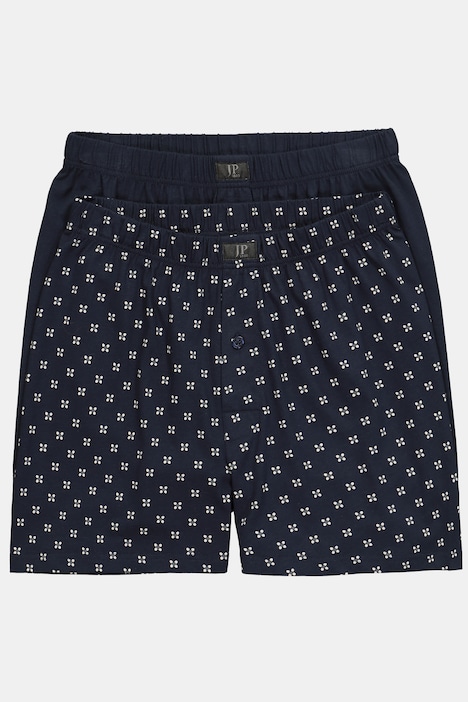 Boxerky, EKO-TEX, balení po 2 ks, až do vel. 8XL
