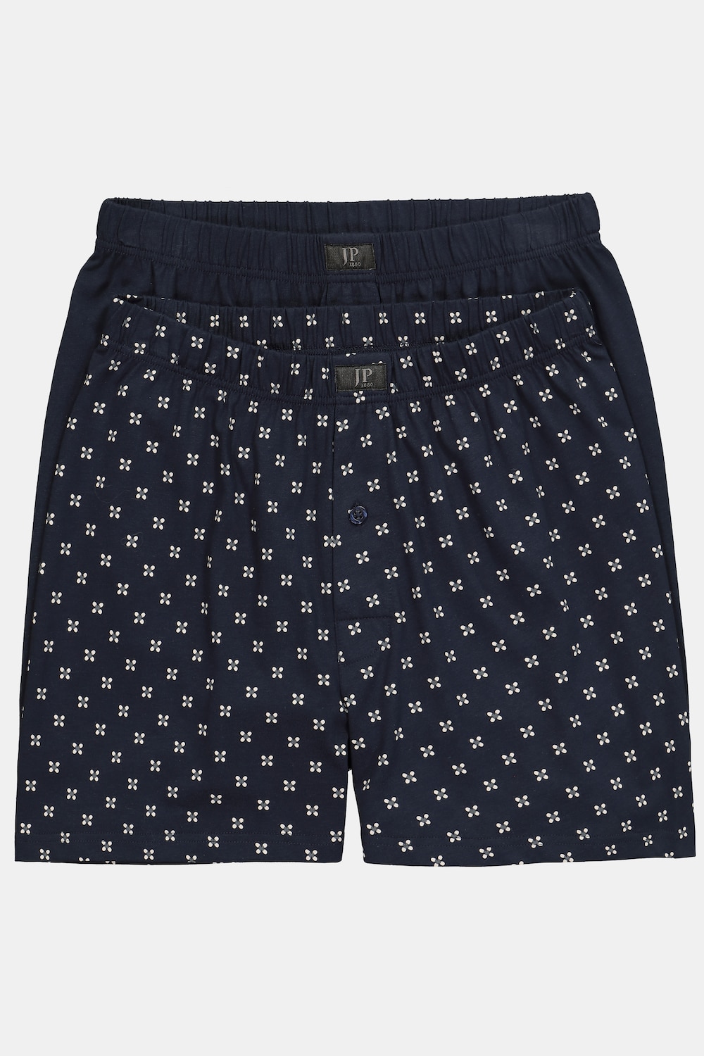Boksershorts, loungewear, OEKO-TEX, 2-pakning, truse, opptil størrelse 8XL