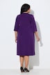 Jerseykleid, Wickeloptik, A-Linie, V-Ausschnitt, 3/4-Arm