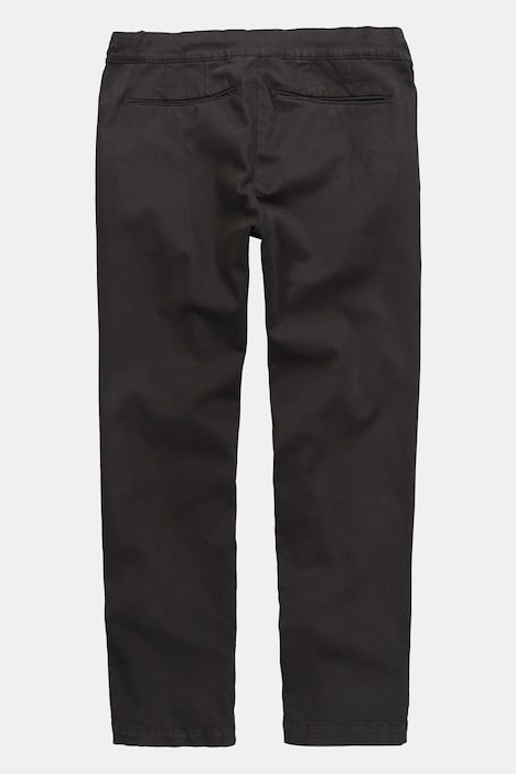 Kalhoty Chino FLEXNAMIC® se záhybem v pase, Bauchfit, zúžený volný střih, do vel. 72