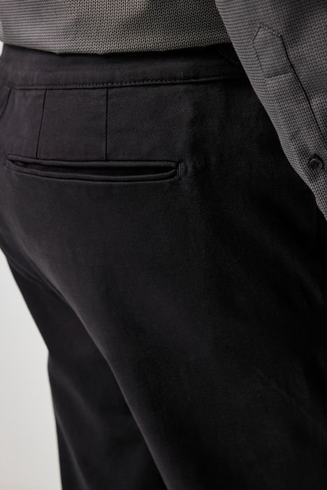 Kalhoty Chino FLEXNAMIC® se záhybem v pase, Bauchfit, zúžený volný střih, do vel. 72