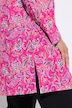 Chaqueta de jersey, patrón Paisley, escote en V, manga larga