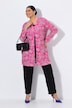 Chaqueta de jersey, patrón Paisley, escote en V, manga larga