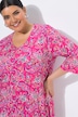 Maglia lunga a fantasia Paisley con scollatura a V e maniche a 3/4