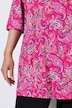 Maglia lunga a fantasia Paisley con scollatura a V e maniche a 3/4