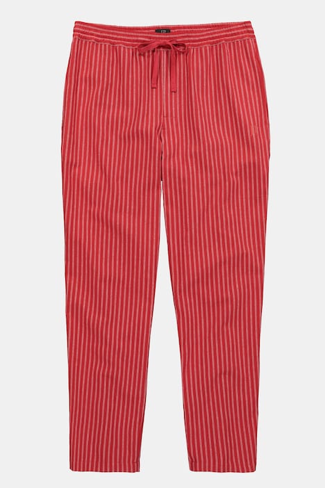 Pyjamasbukser, homewear, flannel, striber, op til 8 XL