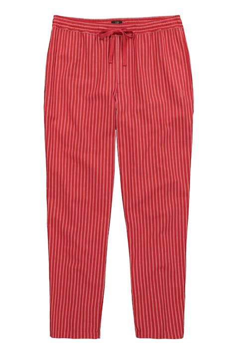 Pyžamové kalhoty, domácí oblečení, flanel, pruhy, až 8 XL
