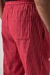 Pyjamasbukser, homewear, flannel, striber, op til 8 XL