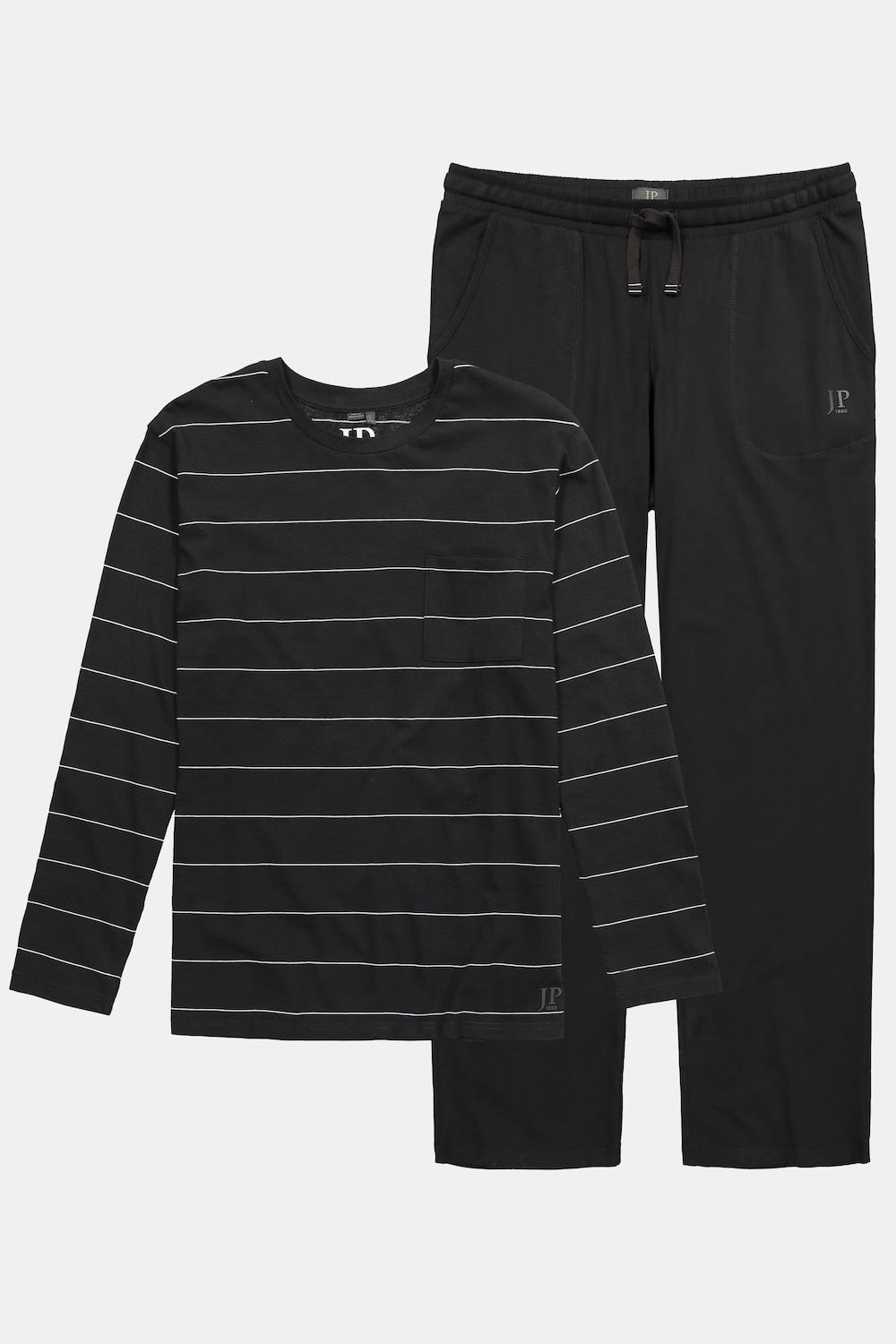 Schlafanzug, Homewear, Zweiteiler, Ringel, bis 8 XL