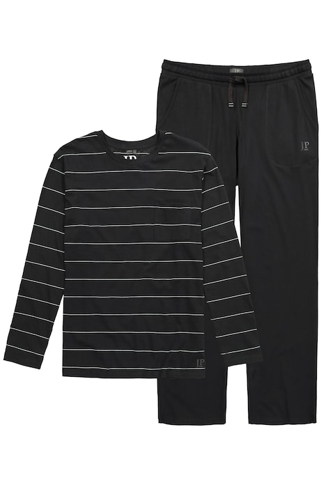 Pyžamo, dvoudílná souprava, proužky, do vel. 8XL