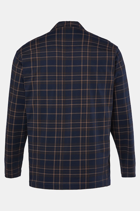Schlafanzug, Homewear, Zweiteiler, Karo, bis 8 XL