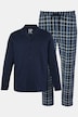 Schlafanzug, Homewear, Zweiteiler, Karo-Hose, bis 8 XL