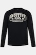 Langarmshirt, Rundhals, Stick, bis 8 XL