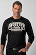 Langarmshirt, Rundhals, Stick, bis 8 XL
