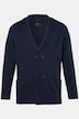 Strick-Sakko, Strukturstrick, aufgesetzte Taschen, bis 7 XL