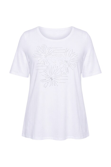 T-Shirt, A-Linie, Rundhals, Halbarm, Pima Cotton