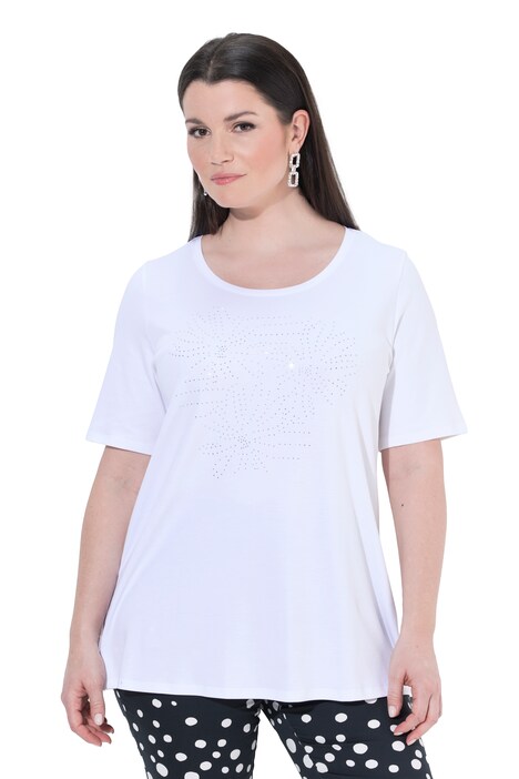 T-Shirt, A-Linie, Rundhals, Halbarm, Pima Cotton