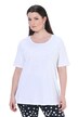 T-Shirt, A-Linie, Rundhals, Halbarm, Pima Cotton