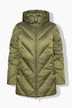HYPRAR Pufferjacke, Stehkragen, Kapuze, 2-Wege-Zipper