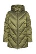 HYPRAR Pufferjacke, Stehkragen, Kapuze, 2-Wege-Zipper