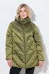 HYPRAR Pufferjacke, Stehkragen, Kapuze, 2-Wege-Zipper