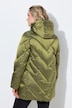 HYPRAR Pufferjacke, Stehkragen, Kapuze, 2-Wege-Zipper
