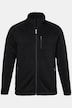 Strickfleece-Jacke, Teddyfutter, Stehkragen, Taschen, bis 8 XL