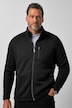 Strickfleece-Jacke, Teddyfutter, Stehkragen, Taschen, bis 8 XL
