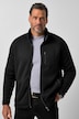 Strickfleece-Jacke, Teddyfutter, Stehkragen, Taschen, bis 8 XL