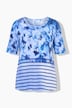 T-Shirt, A-Linie, Rundhals, Halbarm, Pima Cotton
