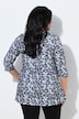Polka Dot 3/4 Sleeve Knit Tunic