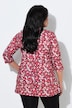 Polka Dot 3/4 Sleeve Knit Tunic