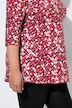 Polka Dot 3/4 Sleeve Knit Tunic