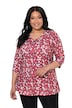 Polka Dot 3/4 Sleeve Knit Tunic