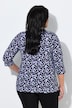 Longshirt, grafischer Druck, Rundhals, 3/4-Arm