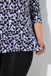 Longshirt, grafischer Druck, Rundhals, 3/4-Arm