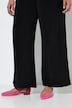 Jersey-Marlenehose, extraweites Bein, Elastikbund