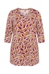 Autumn Leaf 3/4 Sleeve V-Neck Knit Tunic