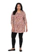 Autumn Leaf 3/4 Sleeve V-Neck Knit Tunic