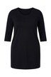 3/4 Sleeve Round Neck Knit Tunic