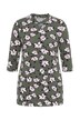 Floral Print 3/4 Sleeve Knit Tunic