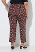 Jerseyhose, bedruckt, weites Bein, Elastikbund