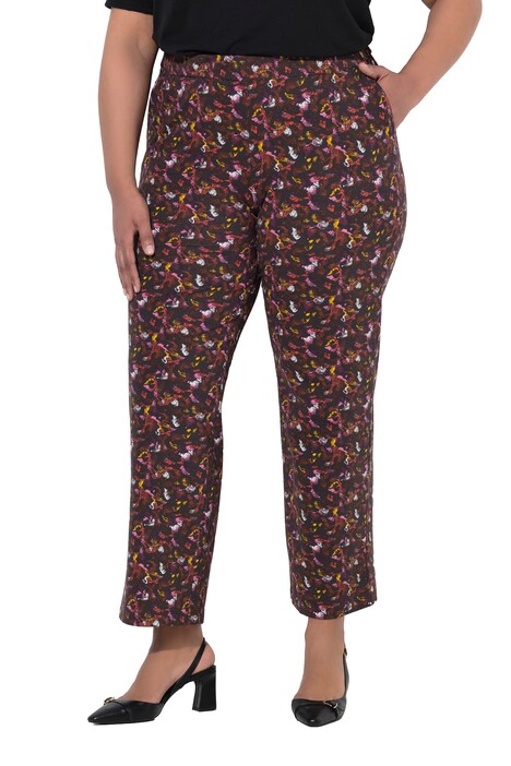 Allover Print Jersey Pants