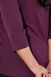 Shirt, Zierknoten, V-Ausschnitt. 3/4-Arm