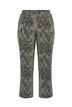Snakeskin Print Jersey Pants
