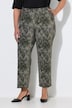 Snakeskin Print Jersey Pants