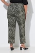 Snakeskin Print Jersey Pants